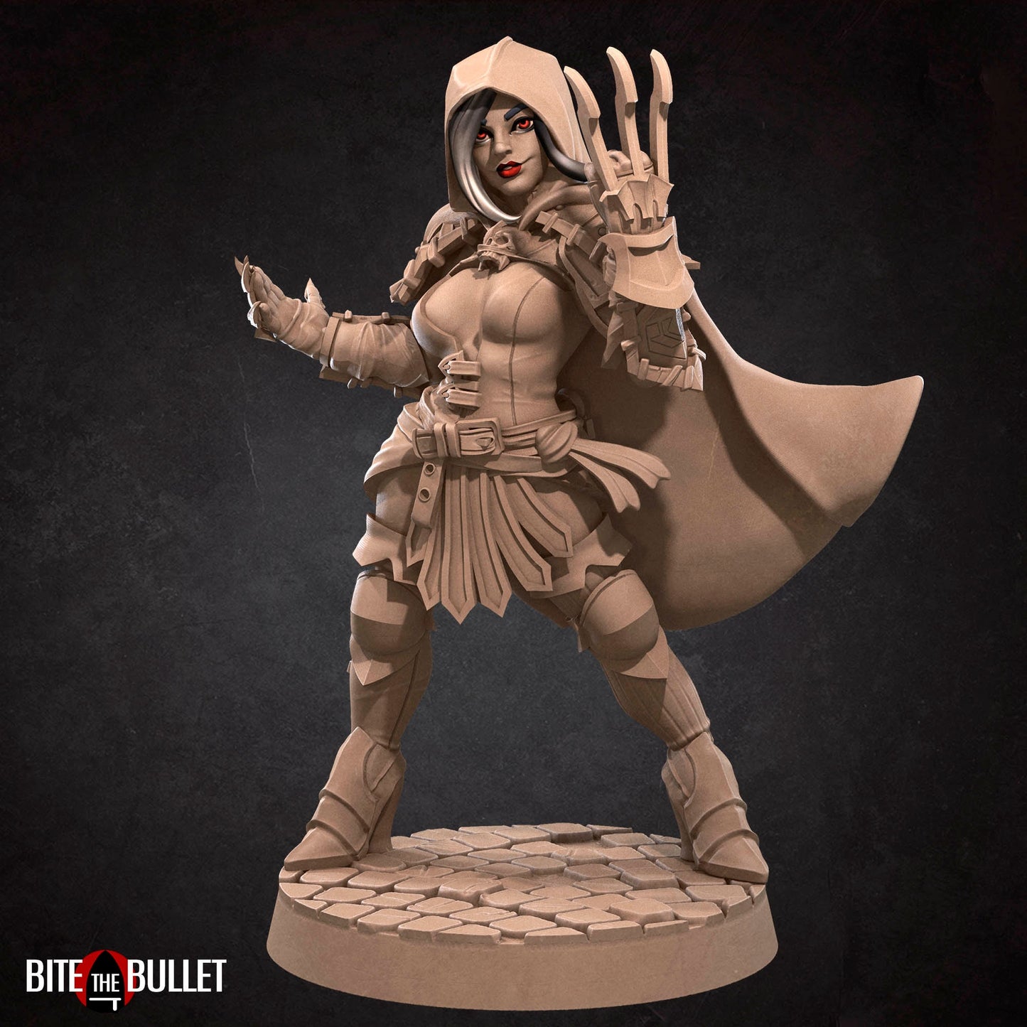 Hero Assassin | Bite The Bullet | 35mm Scale | Resin Printed Tabletop RPG Miniature Figures | DND | 5E
