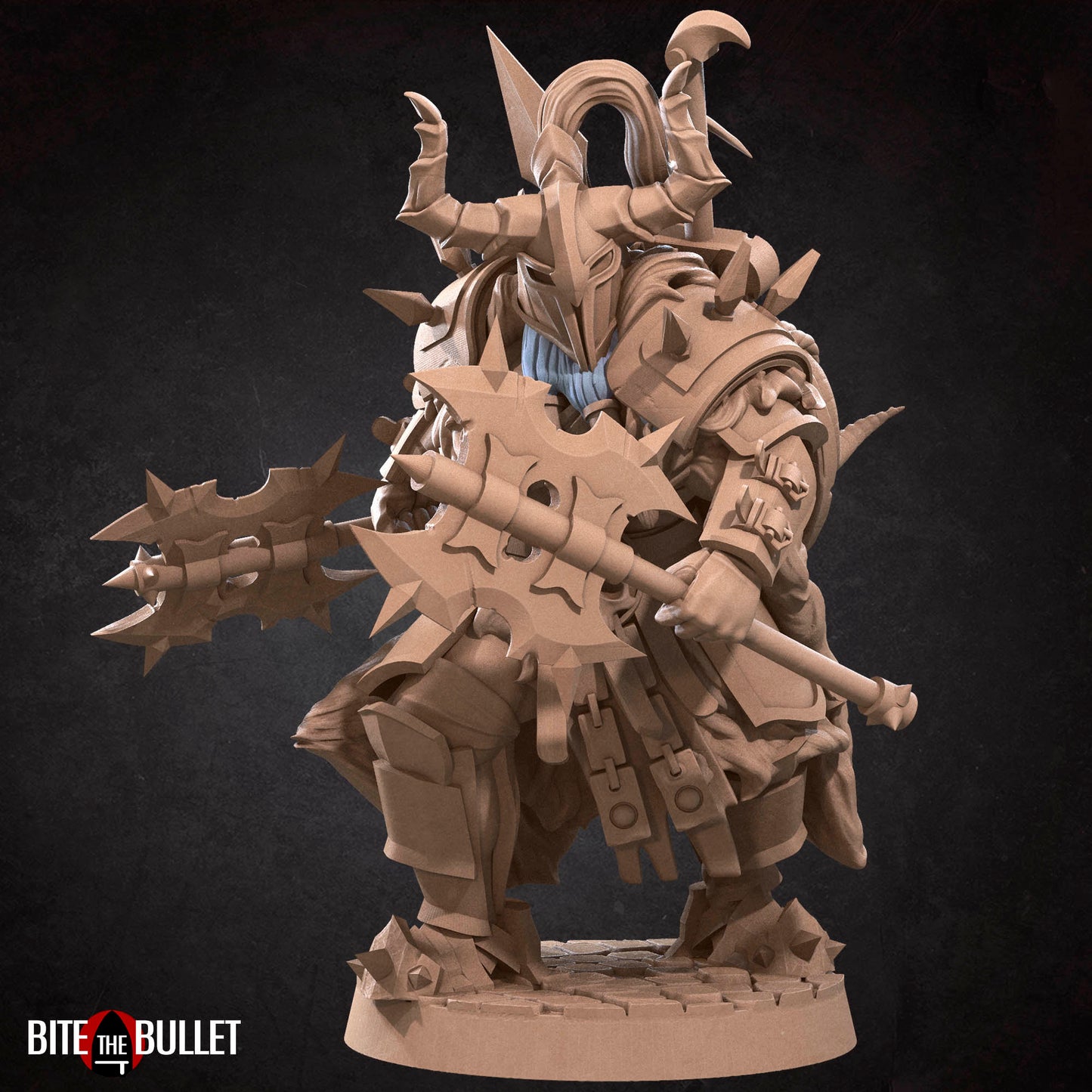 Hero Barbarian Male | Bite The Bullet | 35mm Scale | Resin Printed Tabletop RPG Miniature Figures | DND | 5E