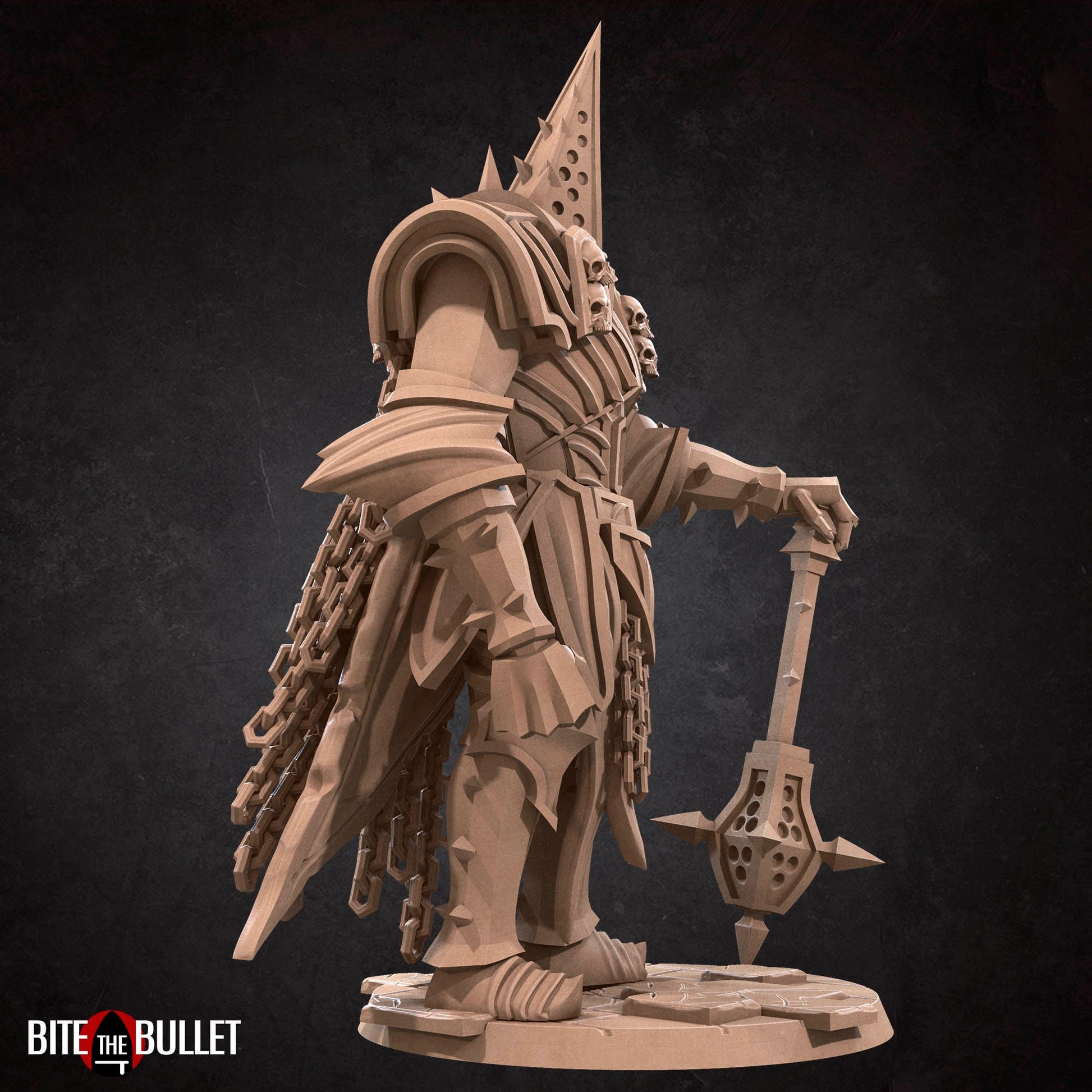 Penitent Knight | Bite The Bullet | 35mm Scale | Resin Printed Tabletop RPG Miniature Figures | DND | 5E