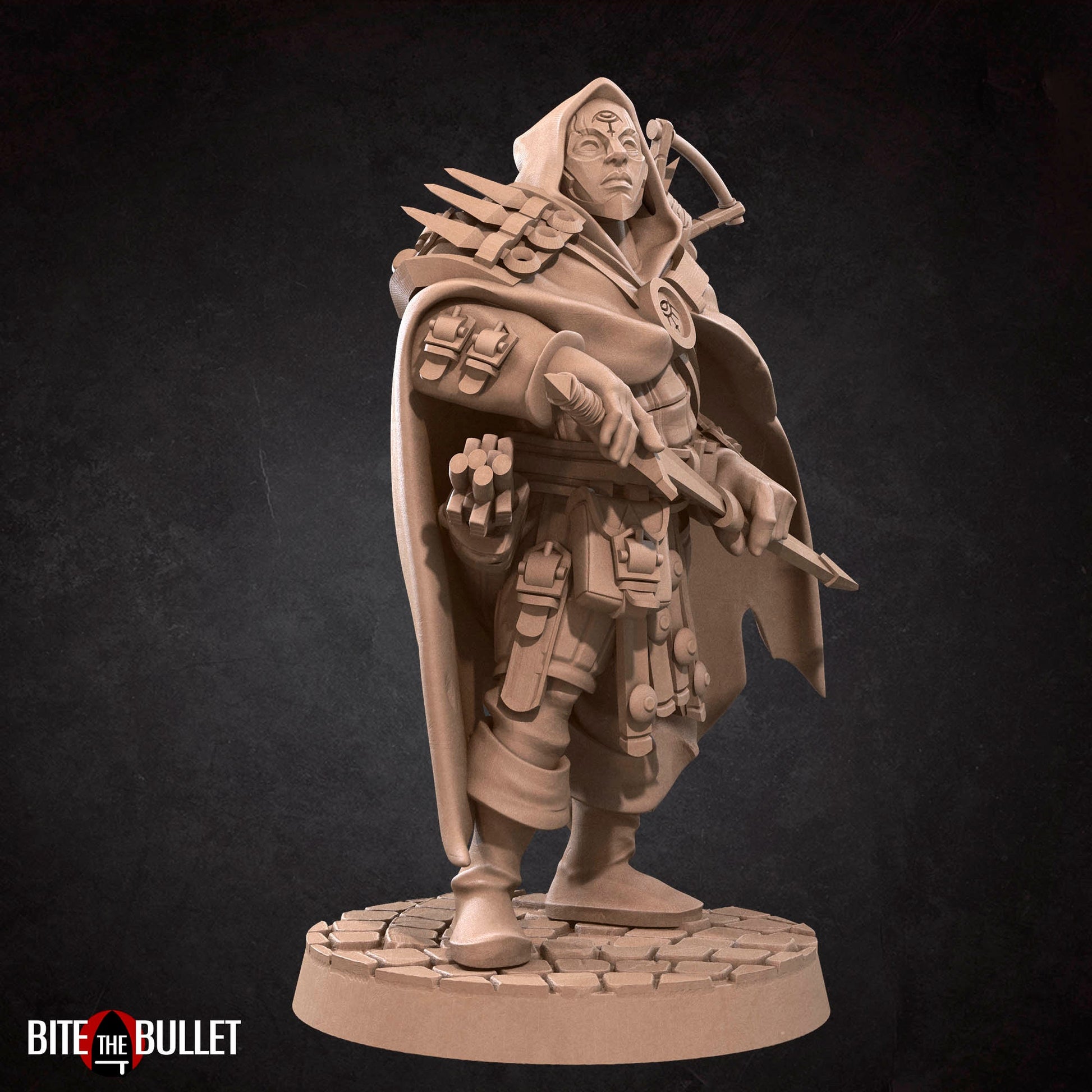 Hero Rogue | Bite The Bullet | 35mm Scale | Resin Printed Tabletop RPG Miniature Figures | DND | 5E