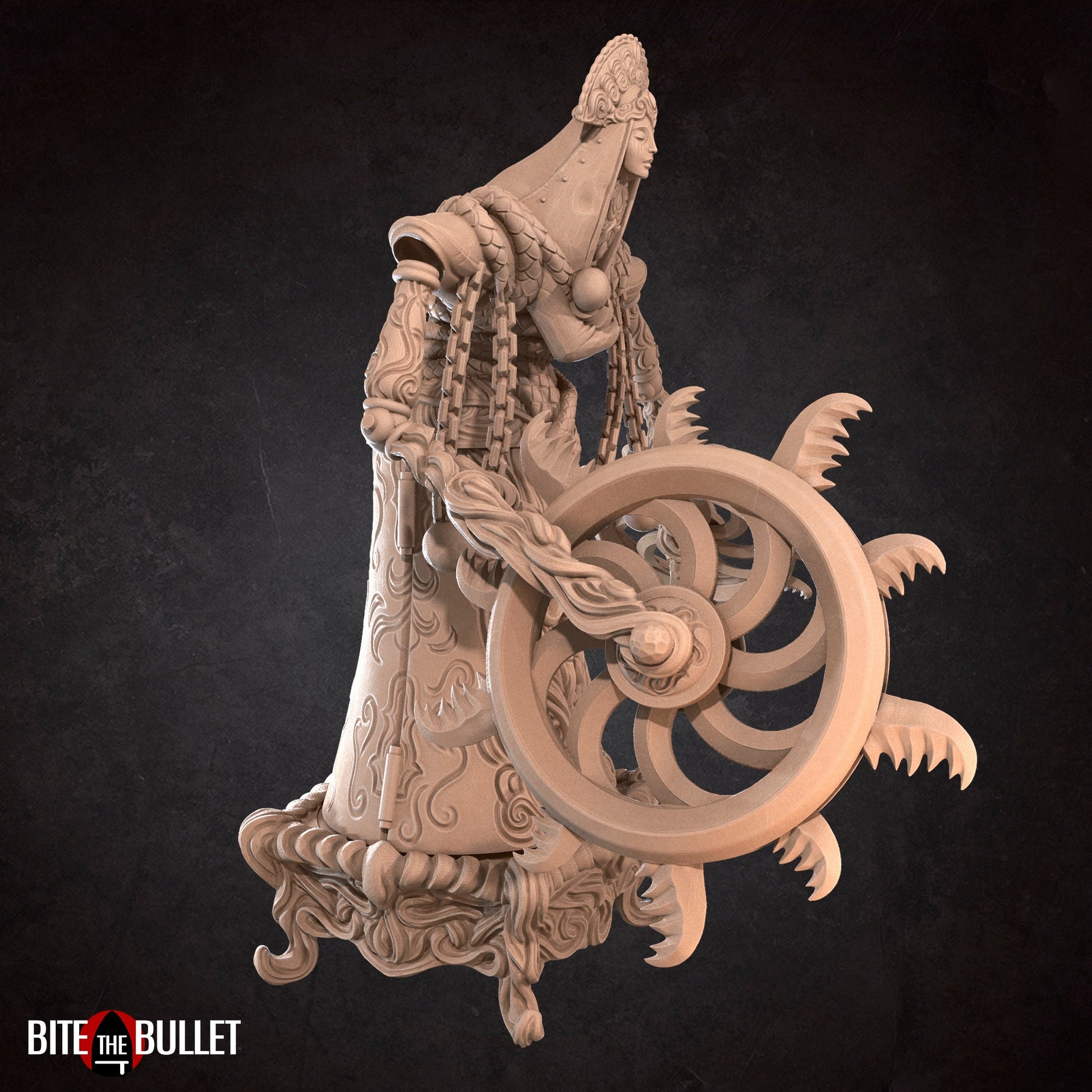 Iron Virgin | Bite The Bullet | 35mm Scale | Resin Printed Tabletop RPG Miniature Figures | DND | 5E