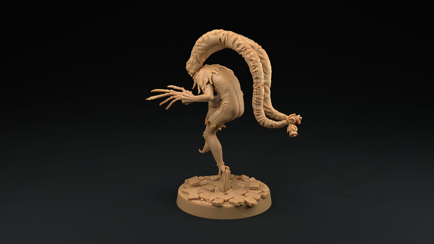 The Red Jester | Dragon Trappers Lodge | Monster | One Page Rules | 32mm | Resin Printed Tabletop RPG Figures | DND | 5E | Halloween