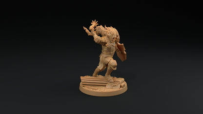The Blazing Knight | Dragon Trappers Lodge | Monster | One Page Rules | 32mm | Resin Printed Tabletop RPG Figures | DND | 5E | Halloween