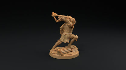 The Blazing Knight | Dragon Trappers Lodge | Monster | One Page Rules | 32mm | Resin Printed Tabletop RPG Figures | DND | 5E | Halloween