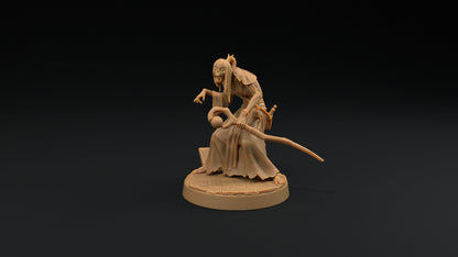 Human Mage Zombie | Dragon Trappers Lodge | Monster | One Page Rules | 32mm | Resin Printed Tabletop RPG Figures | DND | 5E | Halloween