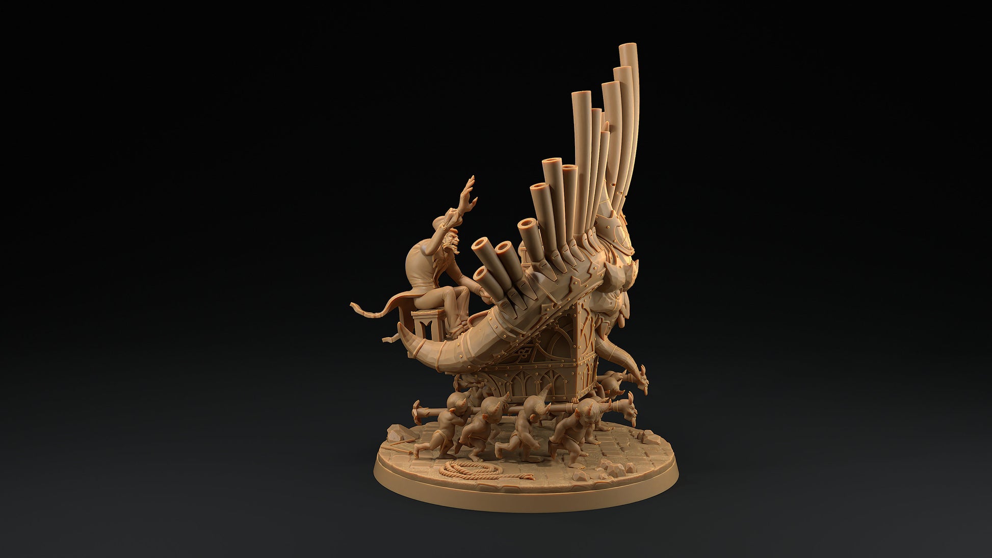 The Organ Man | Dragon Trappers Lodge | Monster | One Page Rules | 32mm | Resin Printed Tabletop RPG Figures | DND | 5E | Halloween