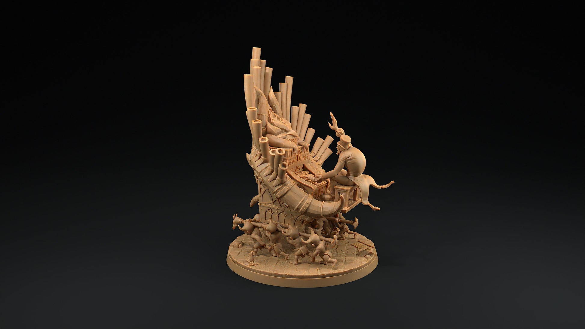 The Organ Man | Dragon Trappers Lodge | Monster | One Page Rules | 32mm | Resin Printed Tabletop RPG Figures | DND | 5E | Halloween