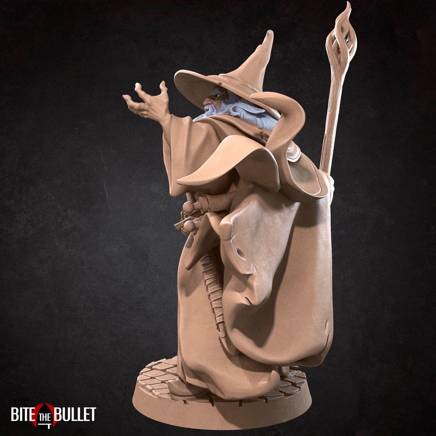 Wizard Explorer | Bite The Bullet | 35mm Scale | Resin Printed Tabletop RPG Miniature Figures | DND | 5E