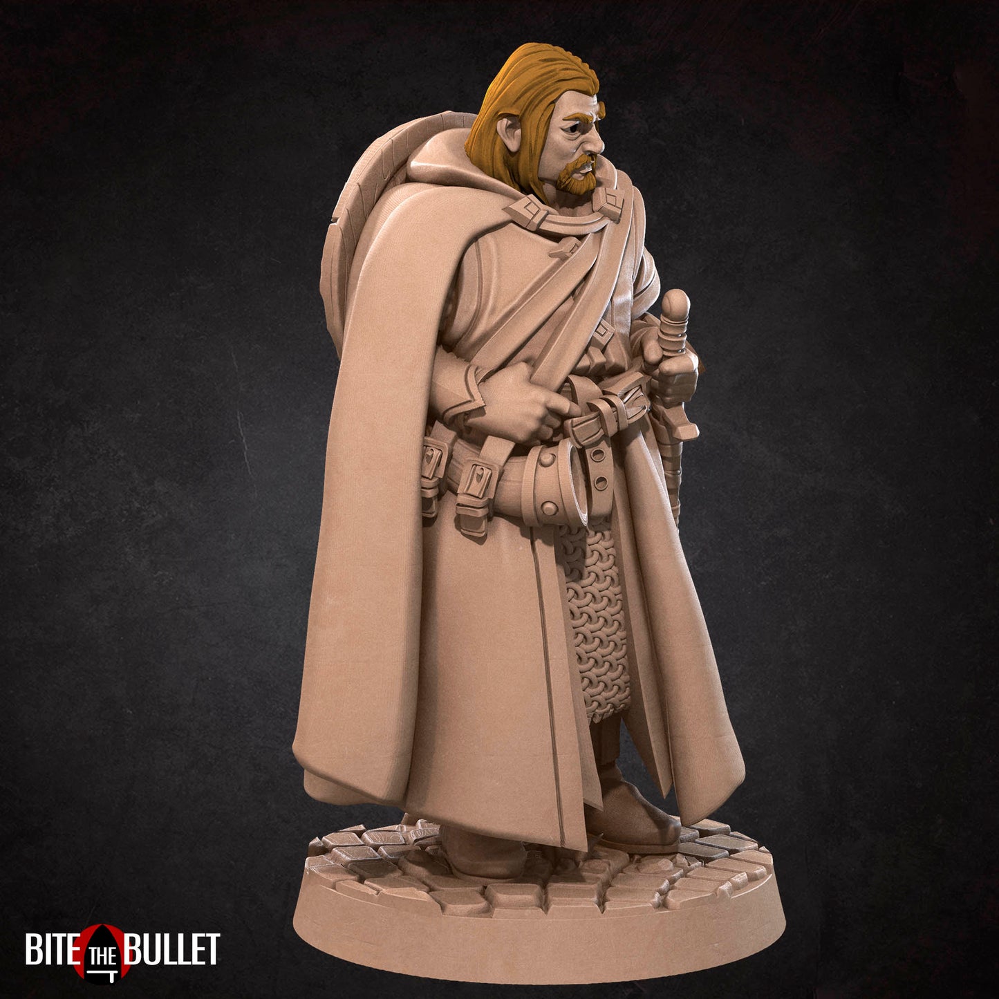 Human Explorer | Bite The Bullet | 35mm Scale | Resin Printed Tabletop RPG Miniature Figures | DND | 5E
