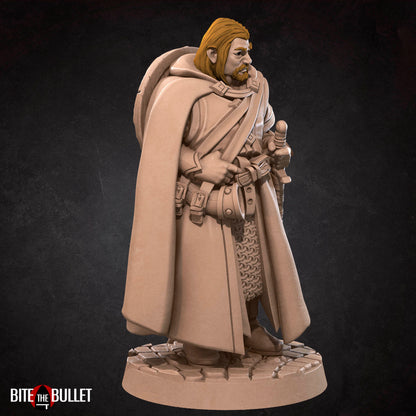 Human Explorer | Bite The Bullet | 35mm Scale | Resin Printed Tabletop RPG Miniature Figures | DND | 5E