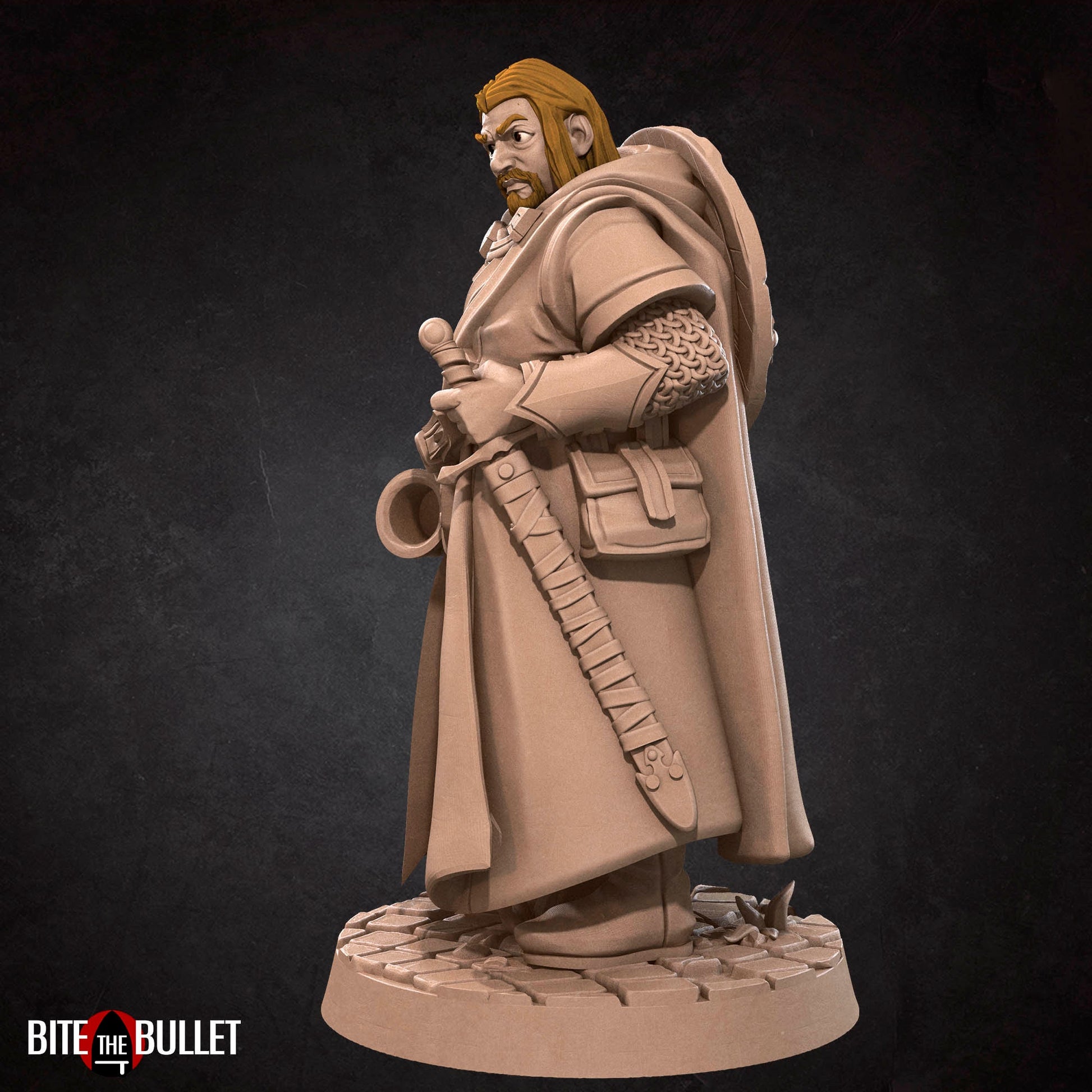 Human Explorer | Bite The Bullet | 35mm Scale | Resin Printed Tabletop RPG Miniature Figures | DND | 5E