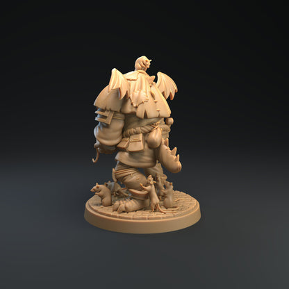 Hunchback | Dragon Trappers Lodge | Monster | One Page Rules | 32mm | 75mm | Resin Printed Tabletop RPG Figures | DND | Halloween