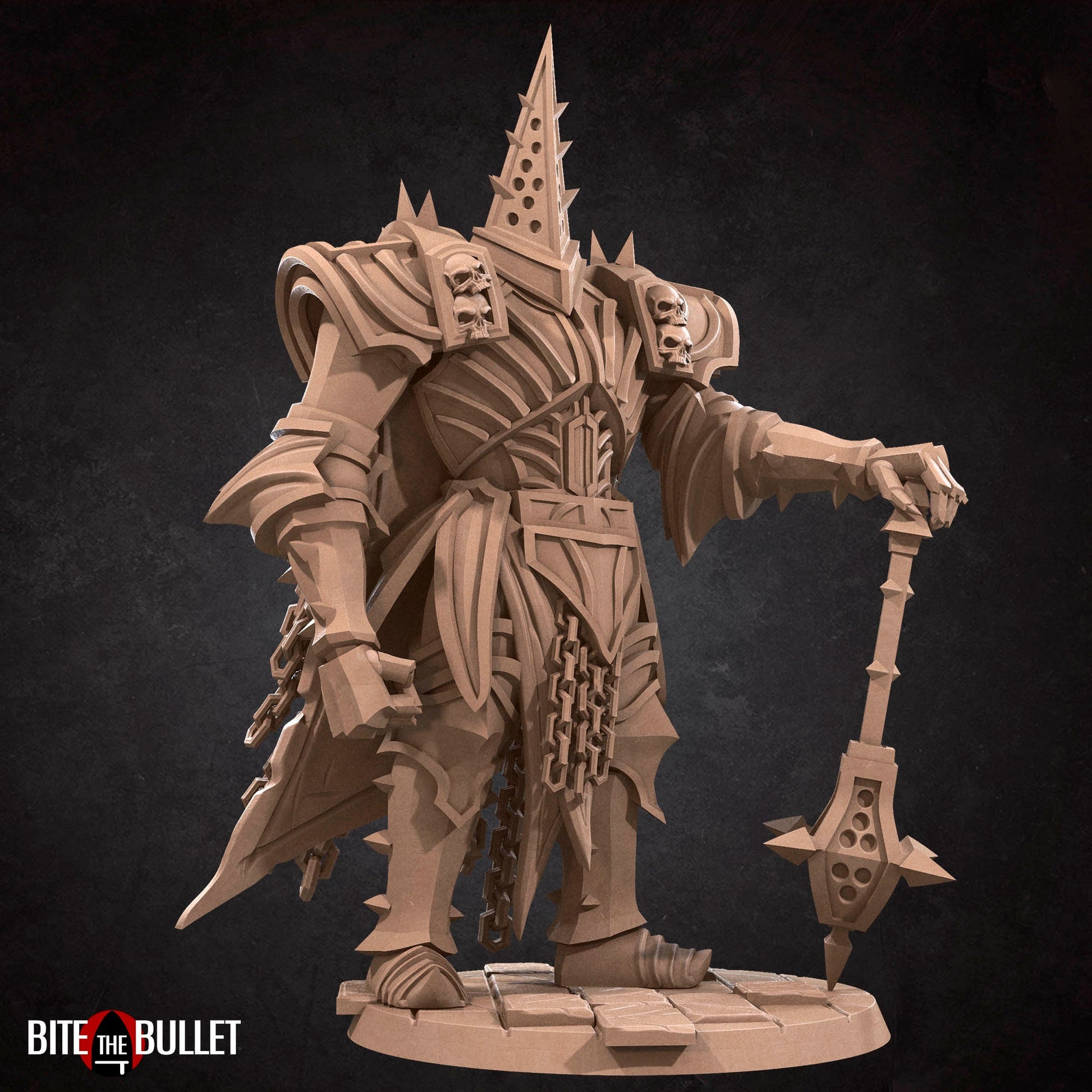 Penitent Knight | Bite The Bullet | 35mm Scale | Resin Printed Tabletop RPG Miniature Figures | DND | 5E