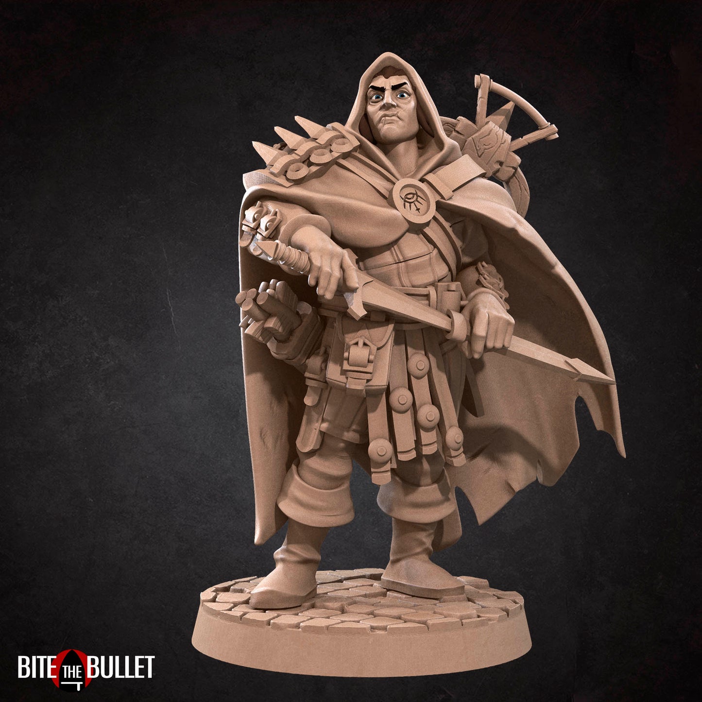 Hero Rogue | Bite The Bullet | 35mm Scale | Resin Printed Tabletop RPG Miniature Figures | DND | 5E