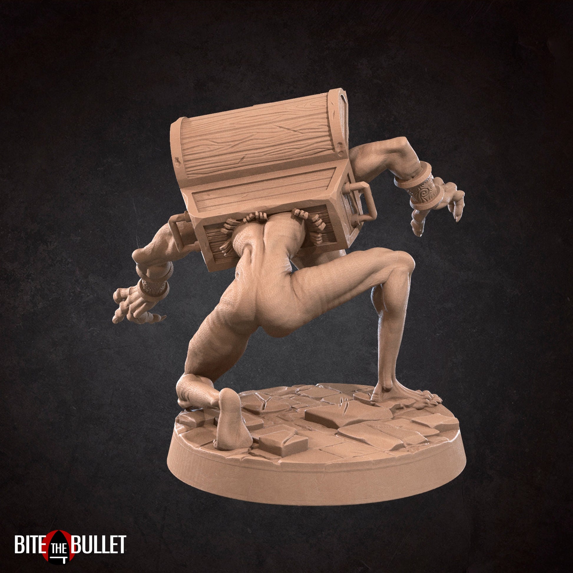 Mimic | Bite The Bullet | 35mm Scale | Resin Printed Tabletop RPG Miniature Figures | DND | 5E