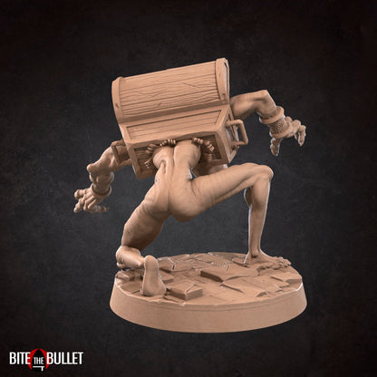 Mimic | Bite The Bullet | 35mm Scale | Resin Printed Tabletop RPG Miniature Figures | DND | 5E