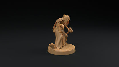 Human Mage Zombie | Dragon Trappers Lodge | Monster | One Page Rules | 32mm | Resin Printed Tabletop RPG Figures | DND | 5E | Halloween