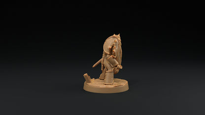 Dwarven Zombie | Dragon Trappers Lodge | Monster | One Page Rules | 32mm | Resin Printed Tabletop RPG Figures | DND | 5E | Halloween
