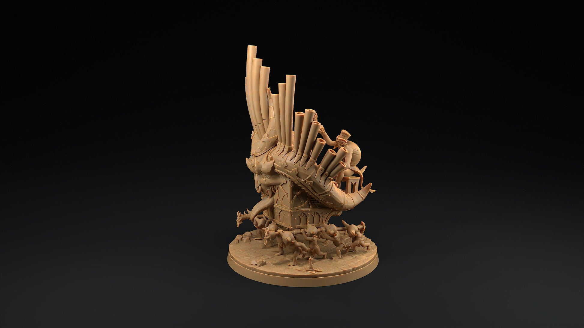The Organ Man | Dragon Trappers Lodge | Monster | One Page Rules | 32mm | Resin Printed Tabletop RPG Figures | DND | 5E | Halloween