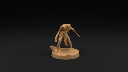 Elven Zombie | Dragon Trappers Lodge | Monster | One Page Rules | 32mm | Resin Printed Tabletop RPG Figures | DND | 5E | Halloween
