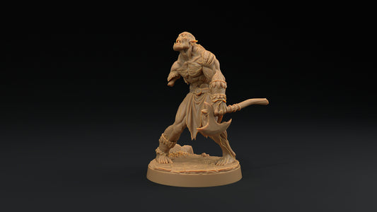 Orc Zombie | Dragon Trappers Lodge | Monster | One Page Rules | 32mm | Resin Printed Tabletop RPG Figures | DND | 5E | Halloween
