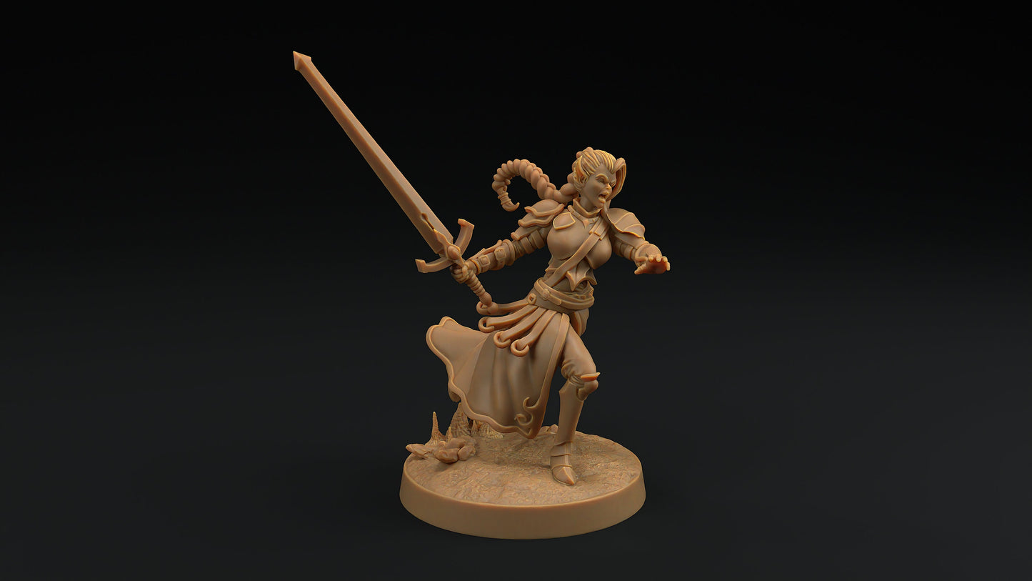 Ath'eria | Dragon Trappers Lodge | Monster | One Page Rules | 32mm | Resin Printed Tabletop RPG Figures | DND | 5E