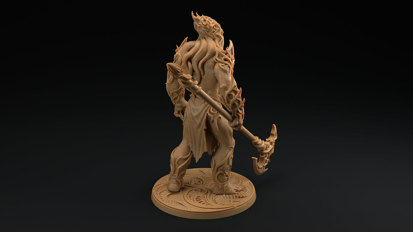Cephlamorphed Giant | Dragon Trappers Lodge | Monster | One Page Rules | 32mm | Resin Printed Tabletop RPG Figures | DND | 5E