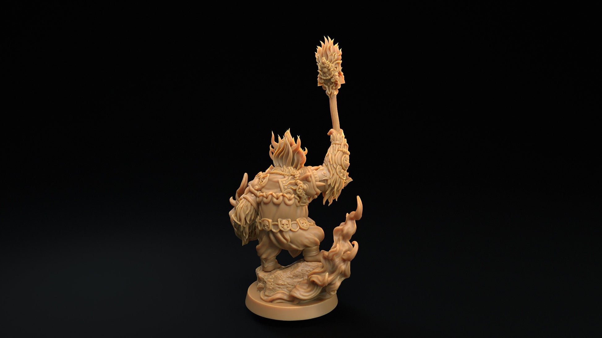 Jangal High Priest | Dragon Trappers Lodge | The Simiax Legions | 32mm Scale Resin Printed Tabletop RPG Figures For DND 5E and OPR