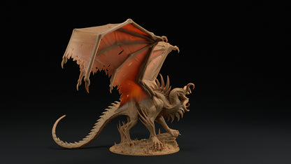 Mind Eater Dragon | Dragon Trappers Lodge | Monster | One Page Rules | 32mm | Resin Printed Tabletop RPG Figures | DND | 5E