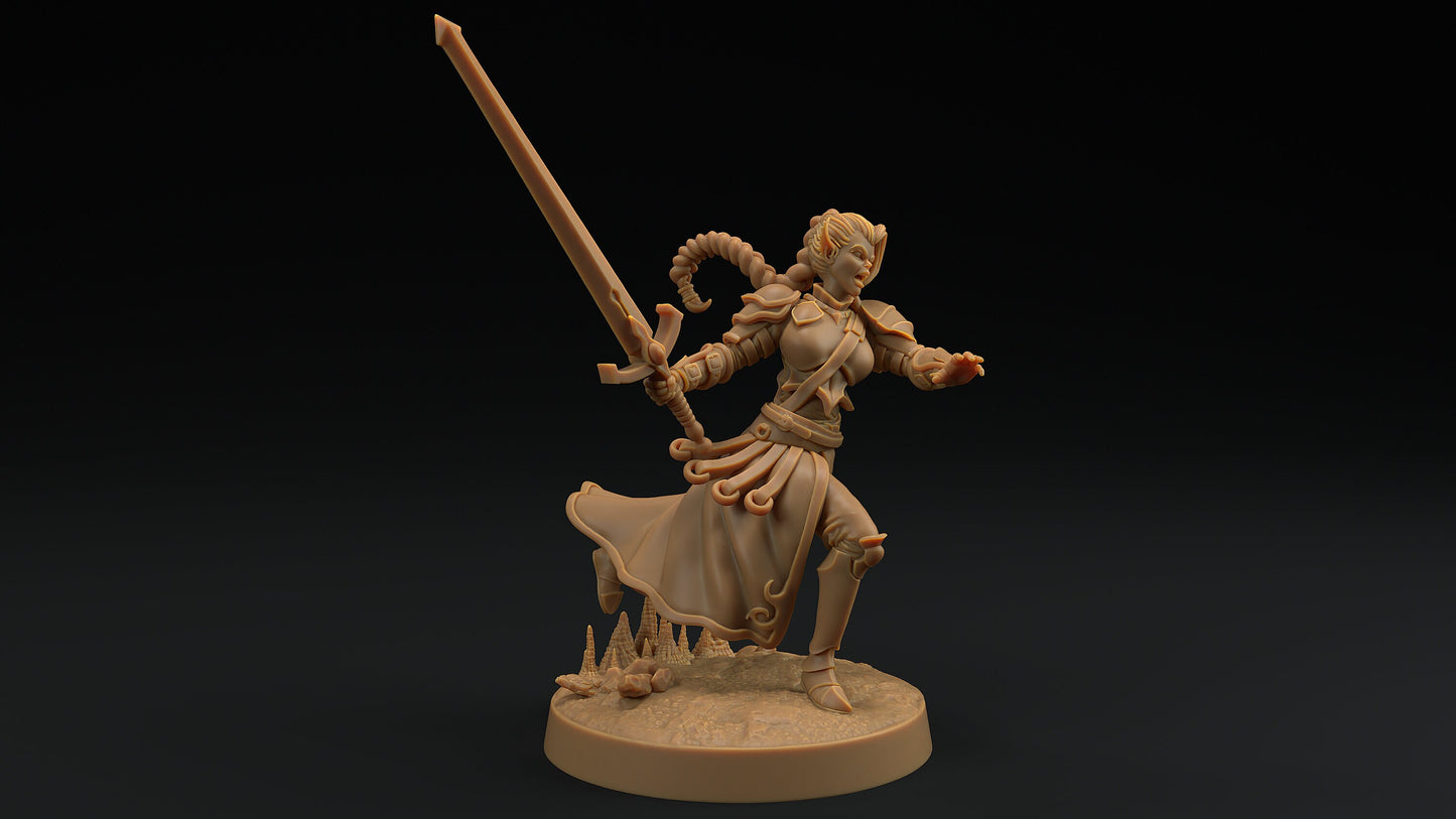 Ath'eria | Dragon Trappers Lodge | Monster | One Page Rules | 32mm | Resin Printed Tabletop RPG Figures | DND | 5E