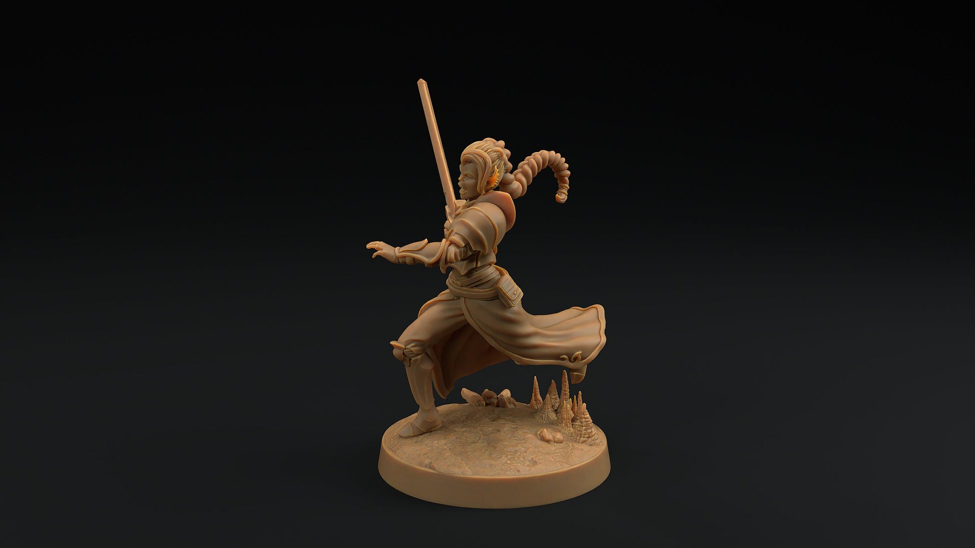 Ath'eria | Dragon Trappers Lodge | Monster | One Page Rules | 32mm | Resin Printed Tabletop RPG Figures | DND | 5E