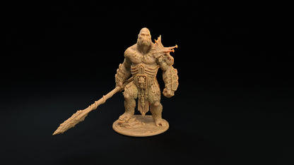The Stone God | Dragon Trappers Lodge | The Simiax Legions | 32mm Scale Resin Printed Tabletop RPG Figures For DND 5E and OPR