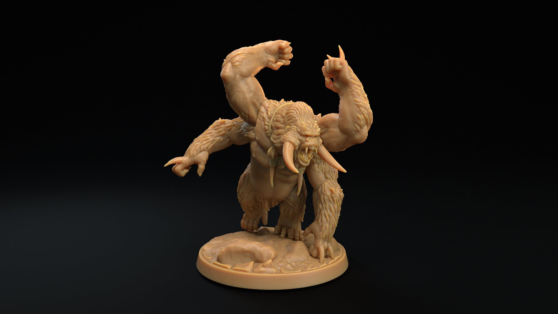 Skarr'gor Set | Dragon Trappers Lodge | The Simiax Legions | 32mm Scale Resin Printed Tabletop RPG Figures For DND 5E and OPR