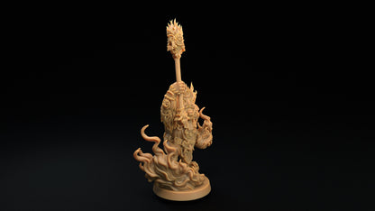 Jangal High Priest | Dragon Trappers Lodge | The Simiax Legions | 32mm Scale Resin Printed Tabletop RPG Figures For DND 5E and OPR