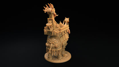 Hero Skull Grinder | Dragon Trappers Lodge | The Simiax Legions | 32mm Scale Resin Printed Tabletop RPG Figures For DND 5E and OPR