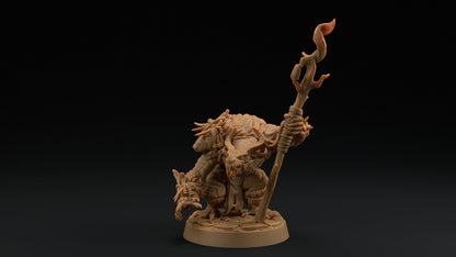 Thorneclaw Primal Caller | Dragon Trappers Lodge | Draconic Hero | Shaman Dragonborn | 32mm Scale Resin Printed Tabletop RPG Figure For DND