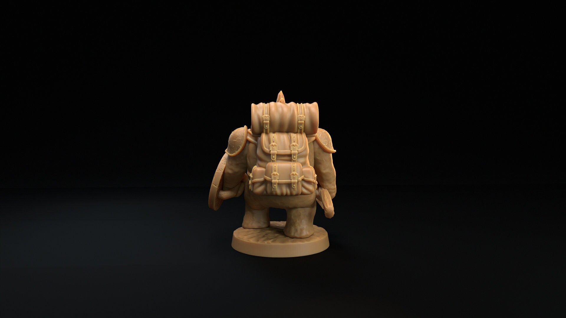 Animated Snowman Trapper | Dragon Trappers Lodge | Winter Advent Calendar | 32mm Scale Resin Printed Tabletop RPG Figure For DND 5E and OPR