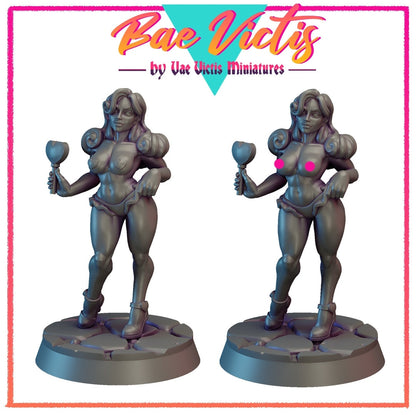 Bae Victis Valentine | Vae Victis Miniatures | NSFW | 32mm and 75mm Scale Resin Printed Tabletop RPG Figures for Tabletop RPG's or Wargaming