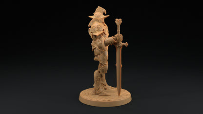 Steel Guardian | Dragon Trappers Lodge | Hero Hunters Lodge | 32mm Scale Resin Printed Tabletop RPG Figure For DND and TTRPGs