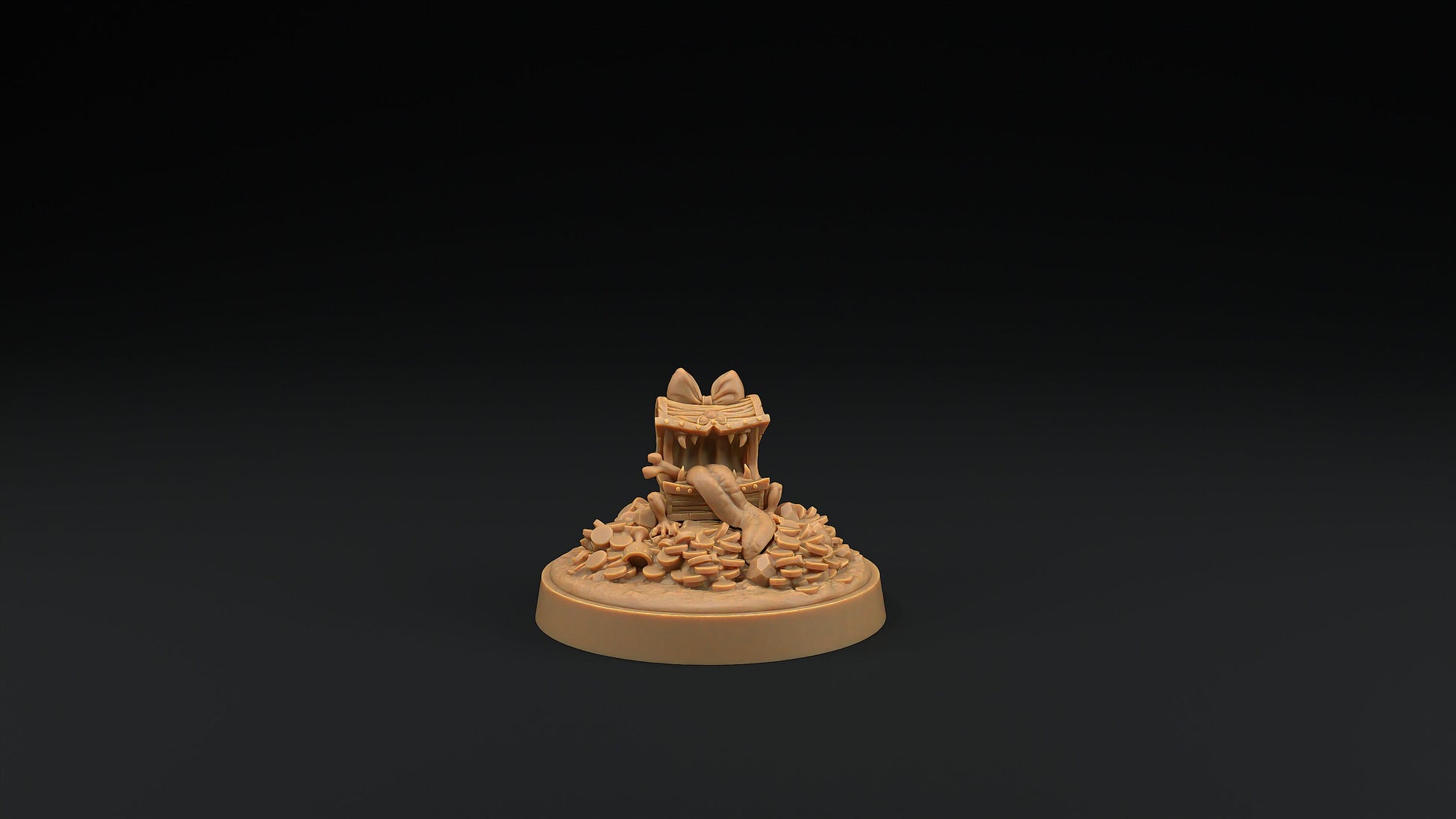 Lucy, The Pet Mimic | Dragon Trappers Lodge | Hero Hunters Lodge | 32mm Scale Resin Printed Tabletop RPG Figure For DND and TTRPGs