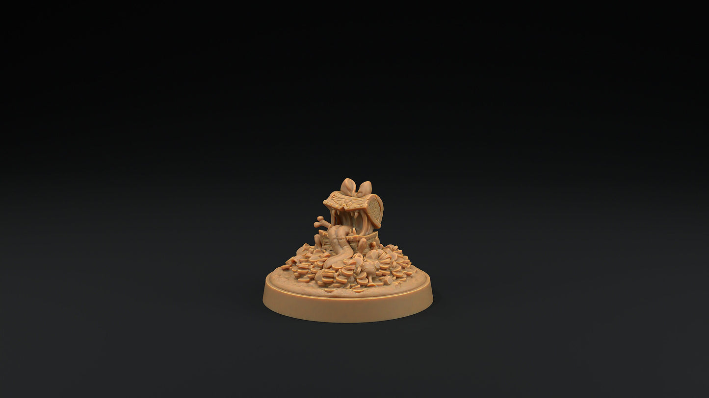 Lucy, The Pet Mimic | Dragon Trappers Lodge | Hero Hunters Lodge | 32mm Scale Resin Printed Tabletop RPG Figure For DND and TTRPGs