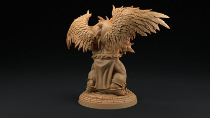 Gornak, Moira's Muscle | Dragon Trappers Lodge | Hero Hunters Lodge | 32mm Scale Resin Printed Tabletop RPG Figure For DND and TTRPGs