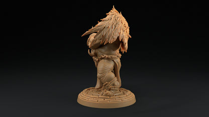 Gornak, Moira's Muscle | Dragon Trappers Lodge | Hero Hunters Lodge | 32mm Scale Resin Printed Tabletop RPG Figure For DND and TTRPGs