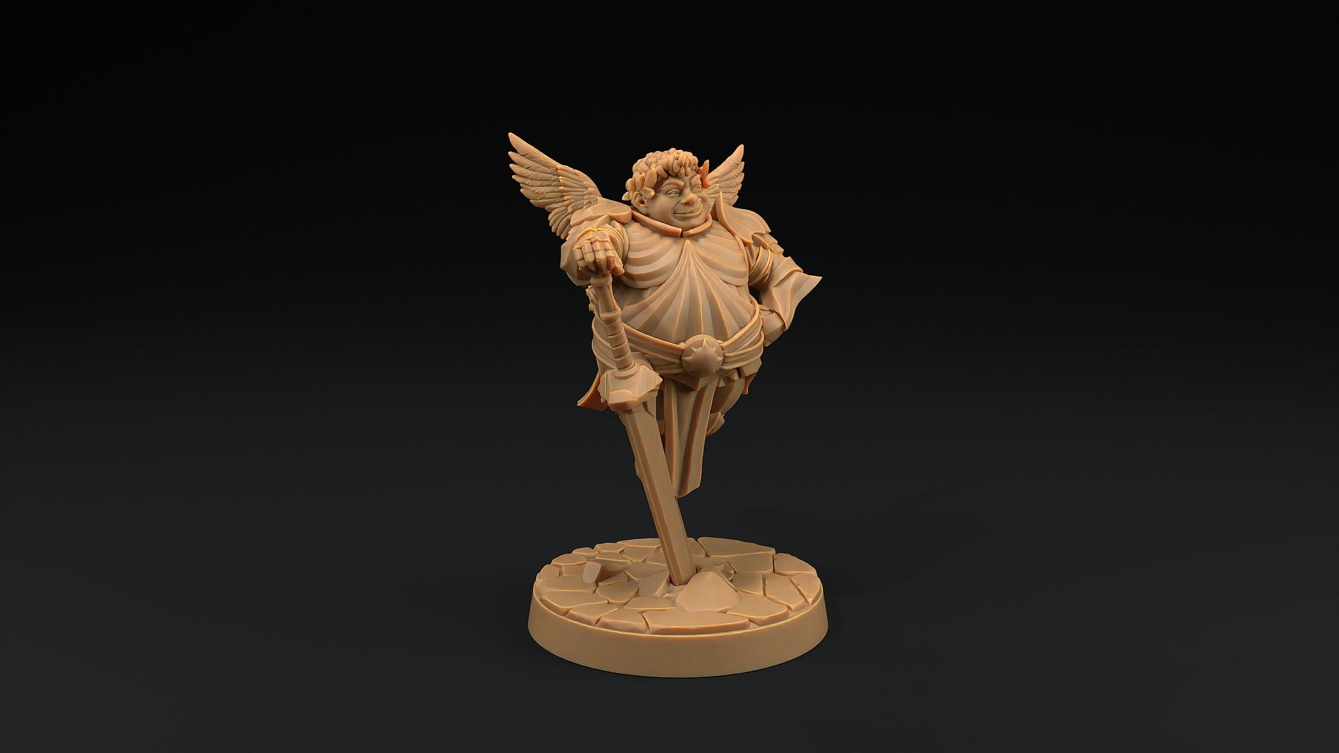 Bruce Bullymont | Dragon Trappers Lodge | Hero Hunters Lodge | 32mm Scale Resin Printed Tabletop RPG Figure For DND and TTRPGs