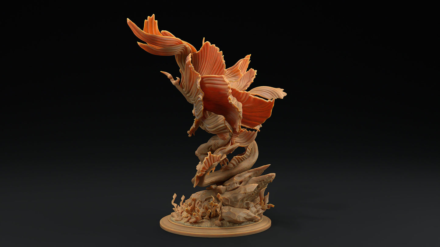 The Sea Angel | Dragon Trappers Lodge | Hunt for The Last Sea Angel | 32mm Scale Resin Printed Tabletop RPG Figure For DND and TTRPGs