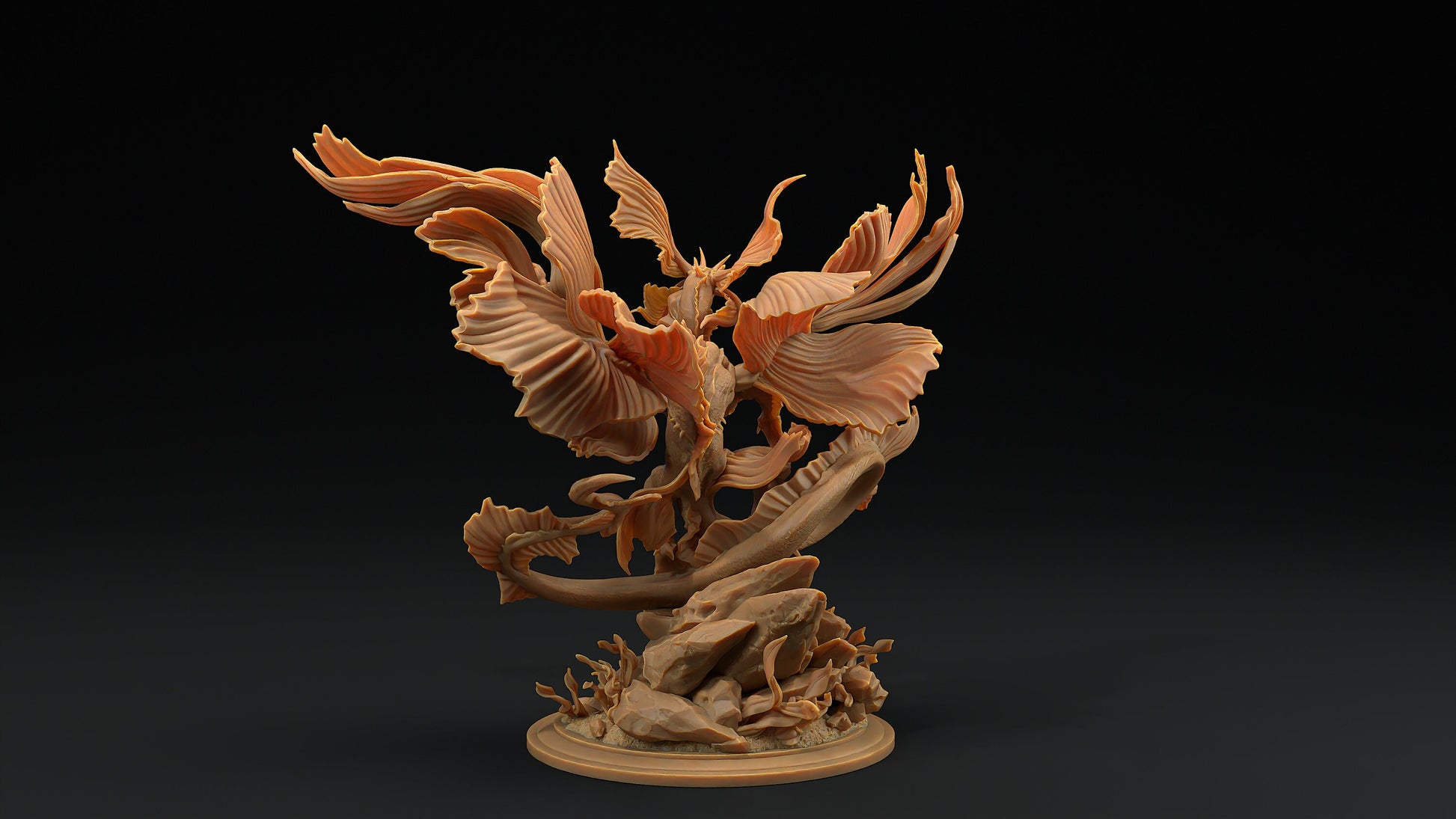 The Sea Angel | Dragon Trappers Lodge | Hunt for The Last Sea Angel | 32mm Scale Resin Printed Tabletop RPG Figure For DND and TTRPGs