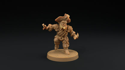 Flint Stonetone, Dwarven Trapper | Dragon Trappers Lodge | Hunt for The Last Sea Angel | 32mm Scale Resin Printed TTRPG Figure For DND