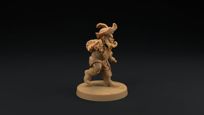 Flint Stonetone, Dwarven Trapper | Dragon Trappers Lodge | Hunt for The Last Sea Angel | 32mm Scale Resin Printed TTRPG Figure For DND