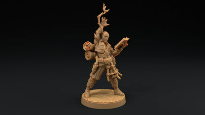 Bamf Tx'Aru | Dragon Trappers Lodge | Hunt for The Last Sea Angel | 32mm Scale Resin Printed Tabletop RPG Figure For DND