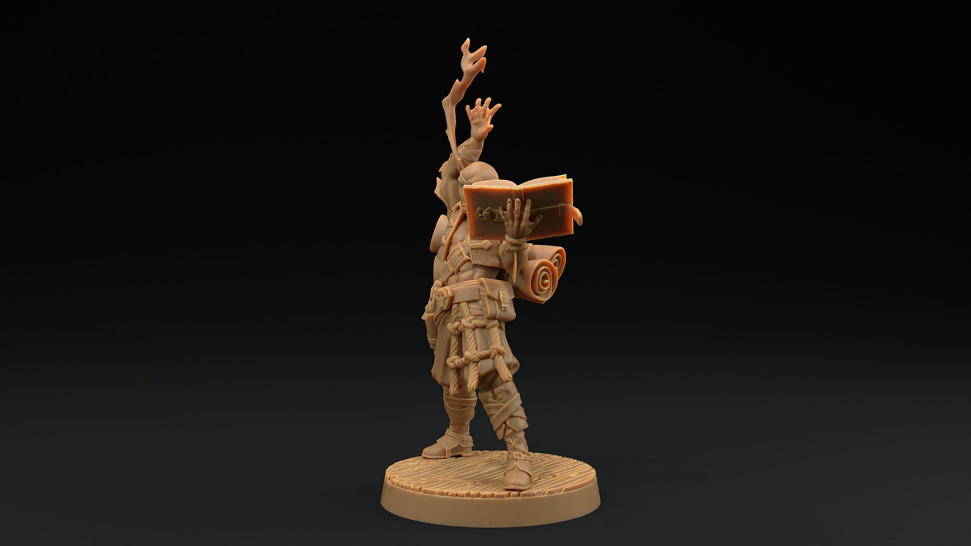 Bamf Tx'Aru | Dragon Trappers Lodge | Hunt for The Last Sea Angel | 32mm Scale Resin Printed Tabletop RPG Figure For DND